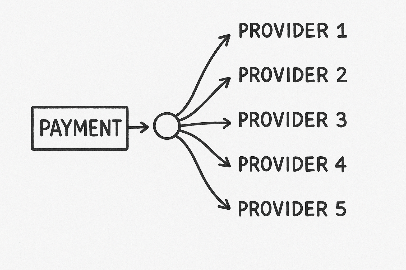 Payment Multiple Providers